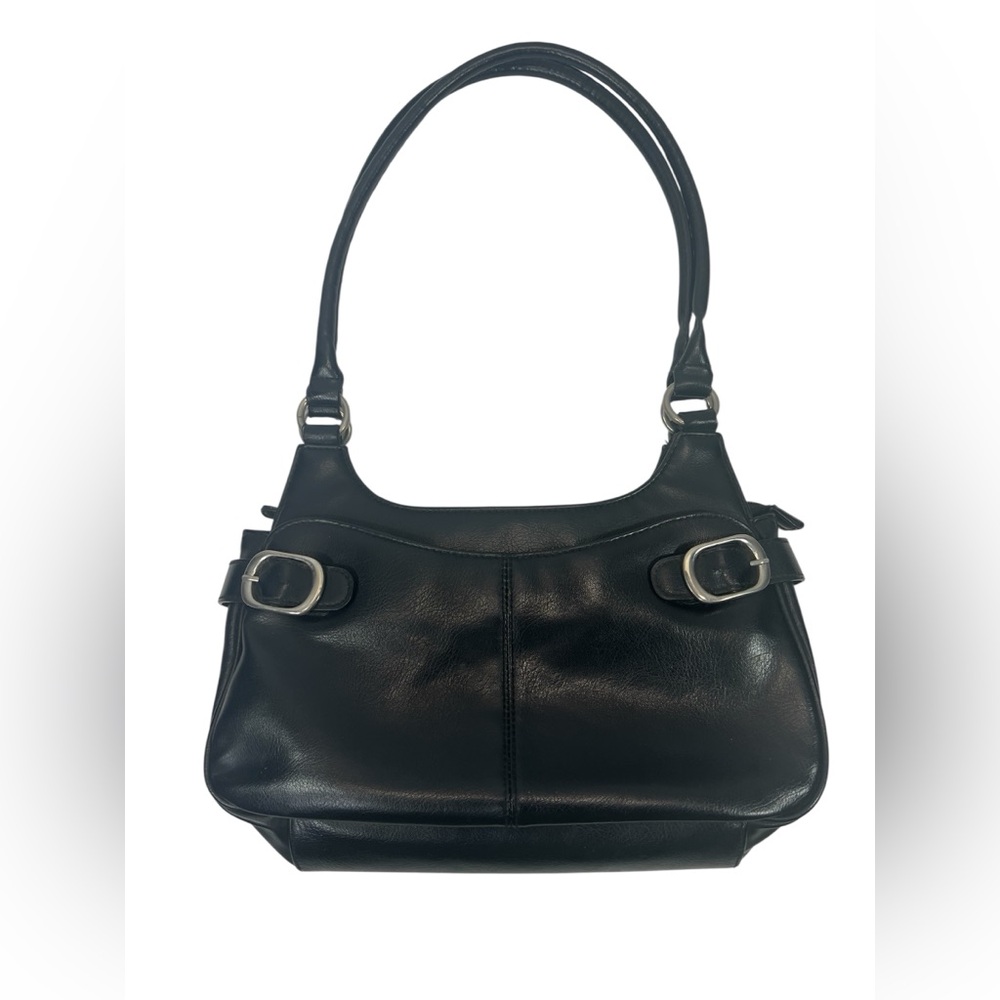 Y2K Hobo Black Shoulder Bag